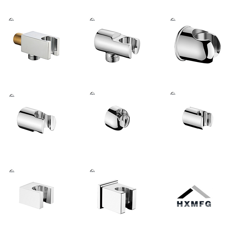 Chrome Plate Angle Male Customized Rectangle Shower Head Arm